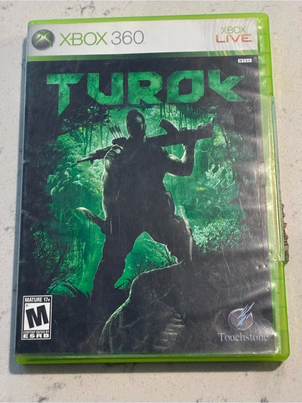 Turok (Microsoft Xbox 360, 2008) Video Game Complete w/ Manual CIB